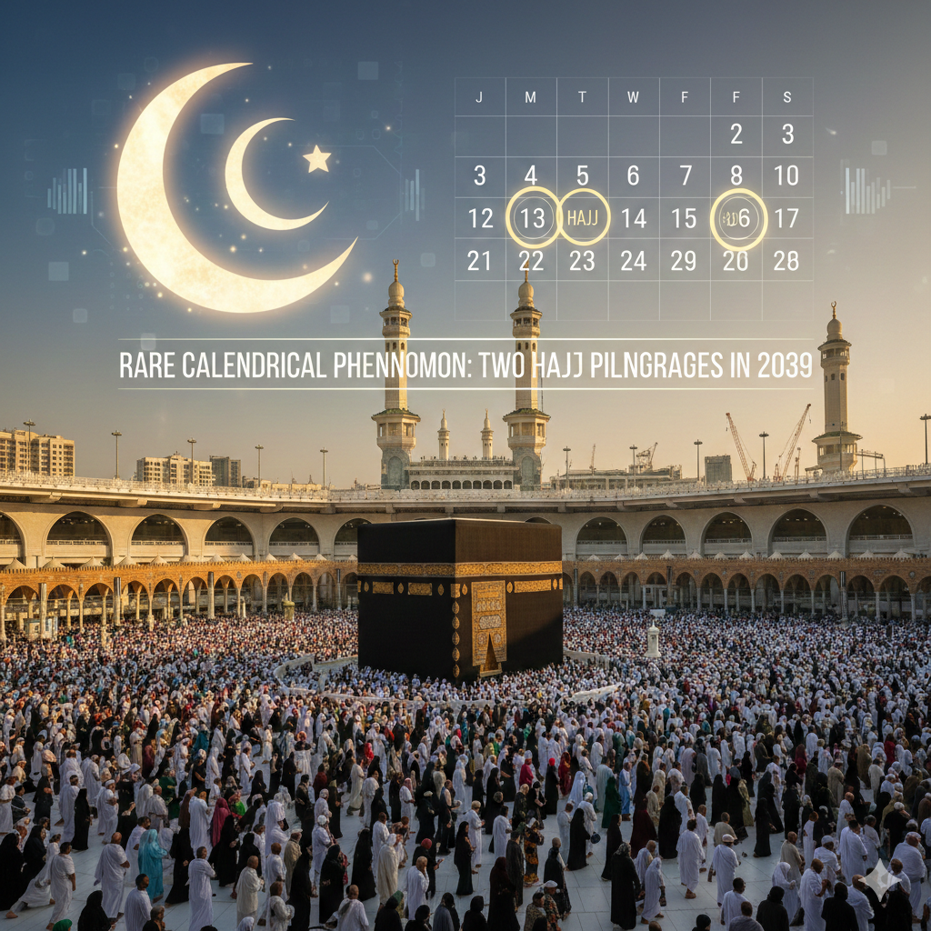 Explainer: Why Muslims Will Observe Hajj Twice in 2039