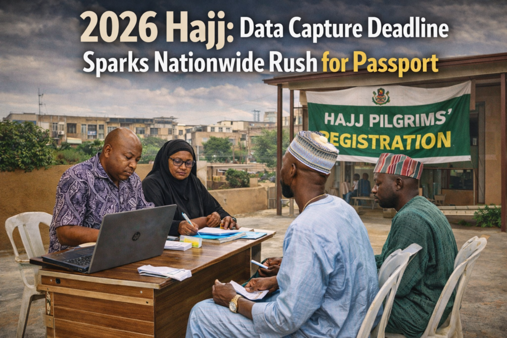 2026 Hajj: Data Capture Deadline Sparks Nationwide Rush for Passport