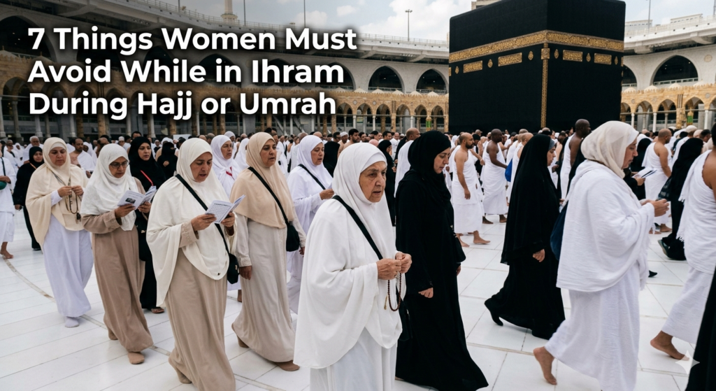 7 Things Women Must Avoid While in Ihram During Hajj or Umrah
