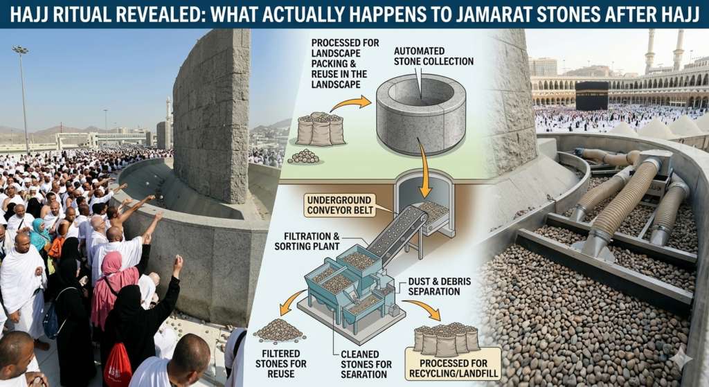 What Actually Happens to Jamarat Stones After Hajj