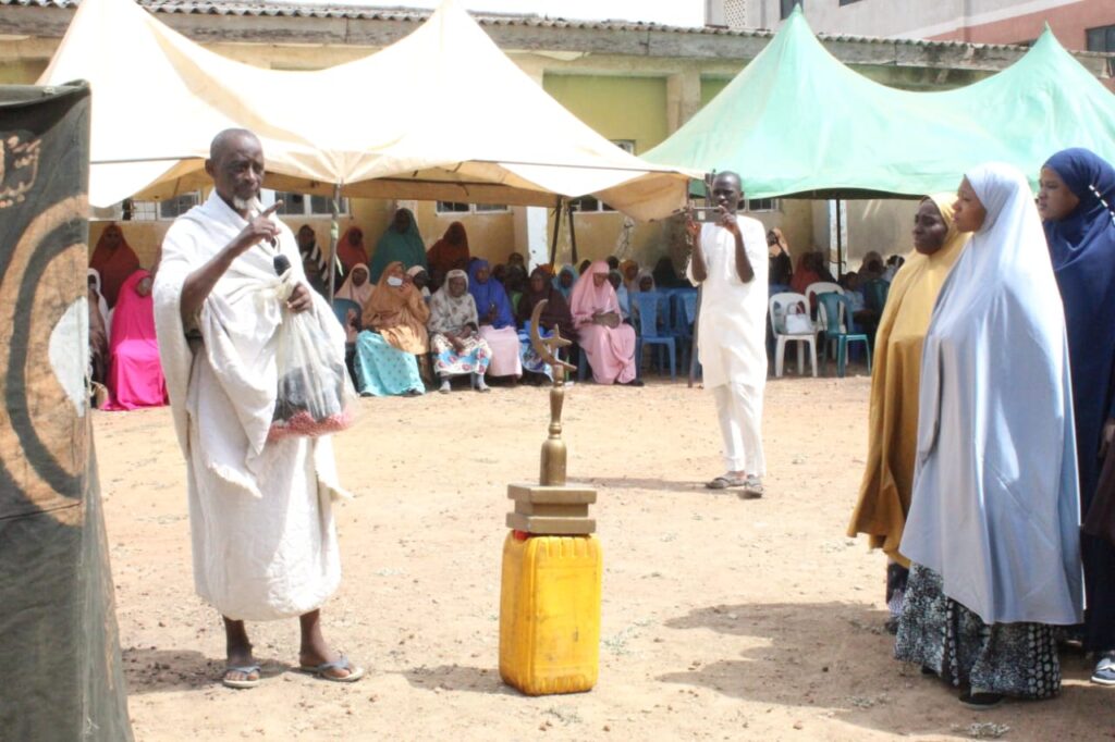 Kaduna Pilgrims Intensify Enlightenment Programme with Practical Hajj Exercise in Zaria
