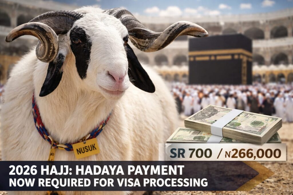 2026 Hajj: Hadaya Payment Now Required for Visa Processing
