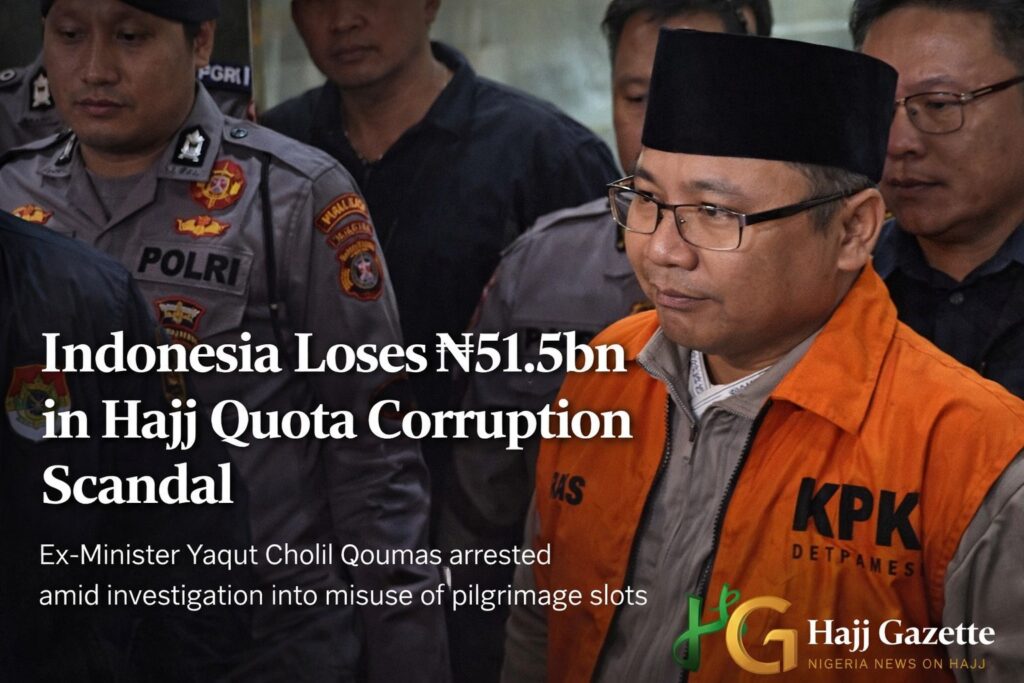 Indonesia Losses N51.5 billion in Hajj Quota Corruption Scandal