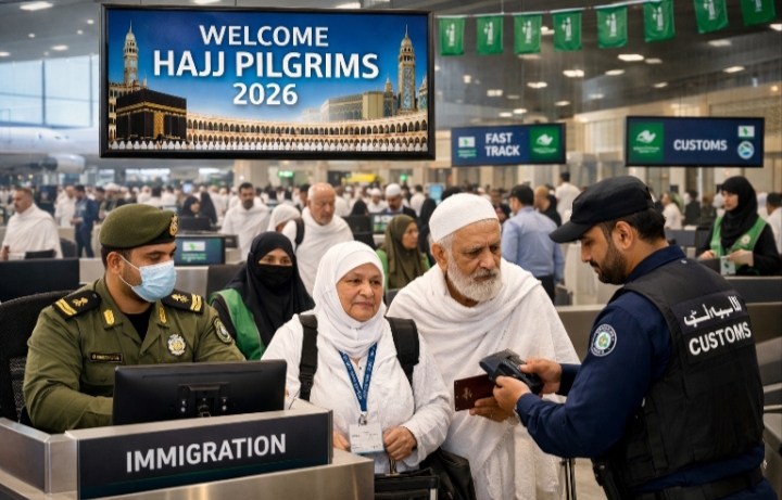 2026 Hajj: Saudi Finalises Airport Immigration, Customs Readiness for Pilgrims Arrival