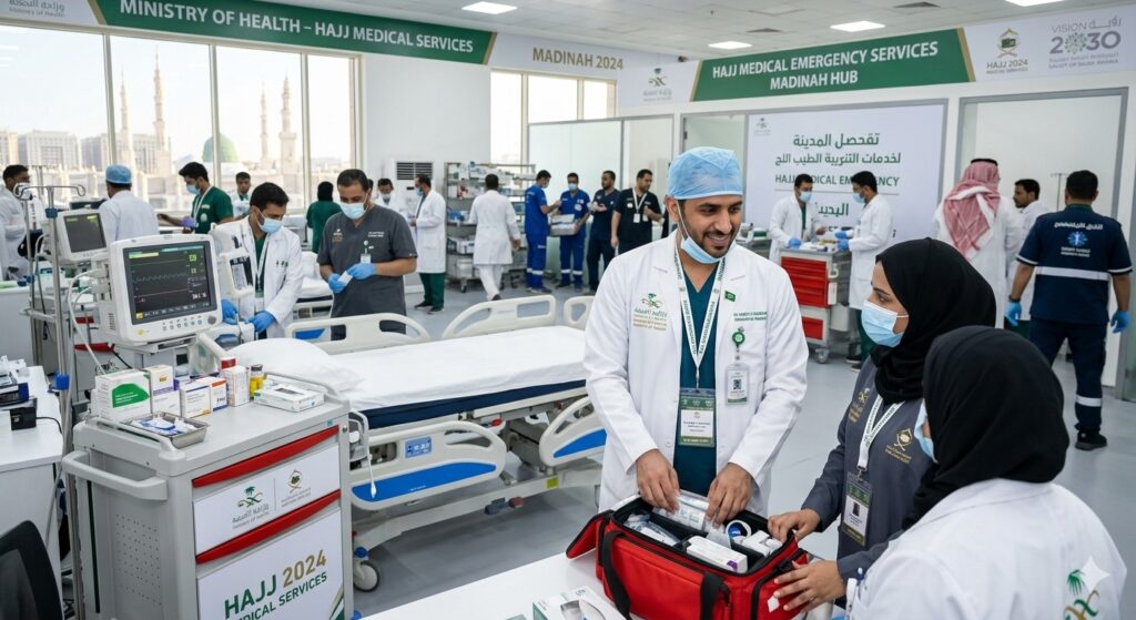 Saudi Launches Hajj Medical Services in Madinah with Over 700 Health Personnel