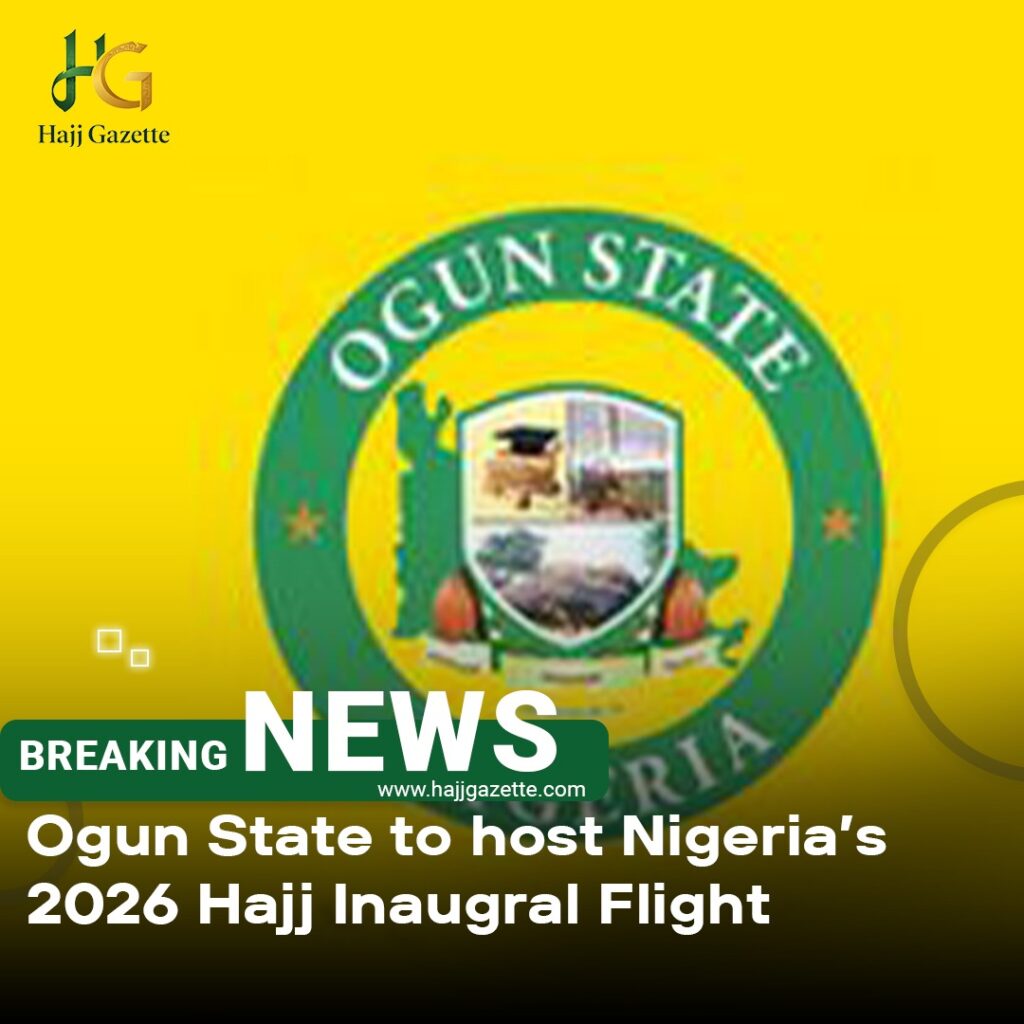 Breaking: Ogun to Host Inaugural Flight for 2026 Hajj on May 3