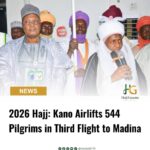2026 Hajj: Kano Airlifts 544 Pilgrims in Third Flight to Madina