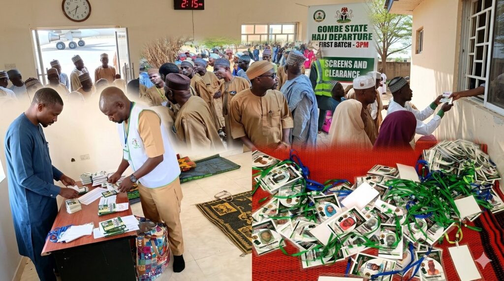 Gombe Screens First Batch of Pilgrims as Initial Hajj Flight Set for 3pm Departure