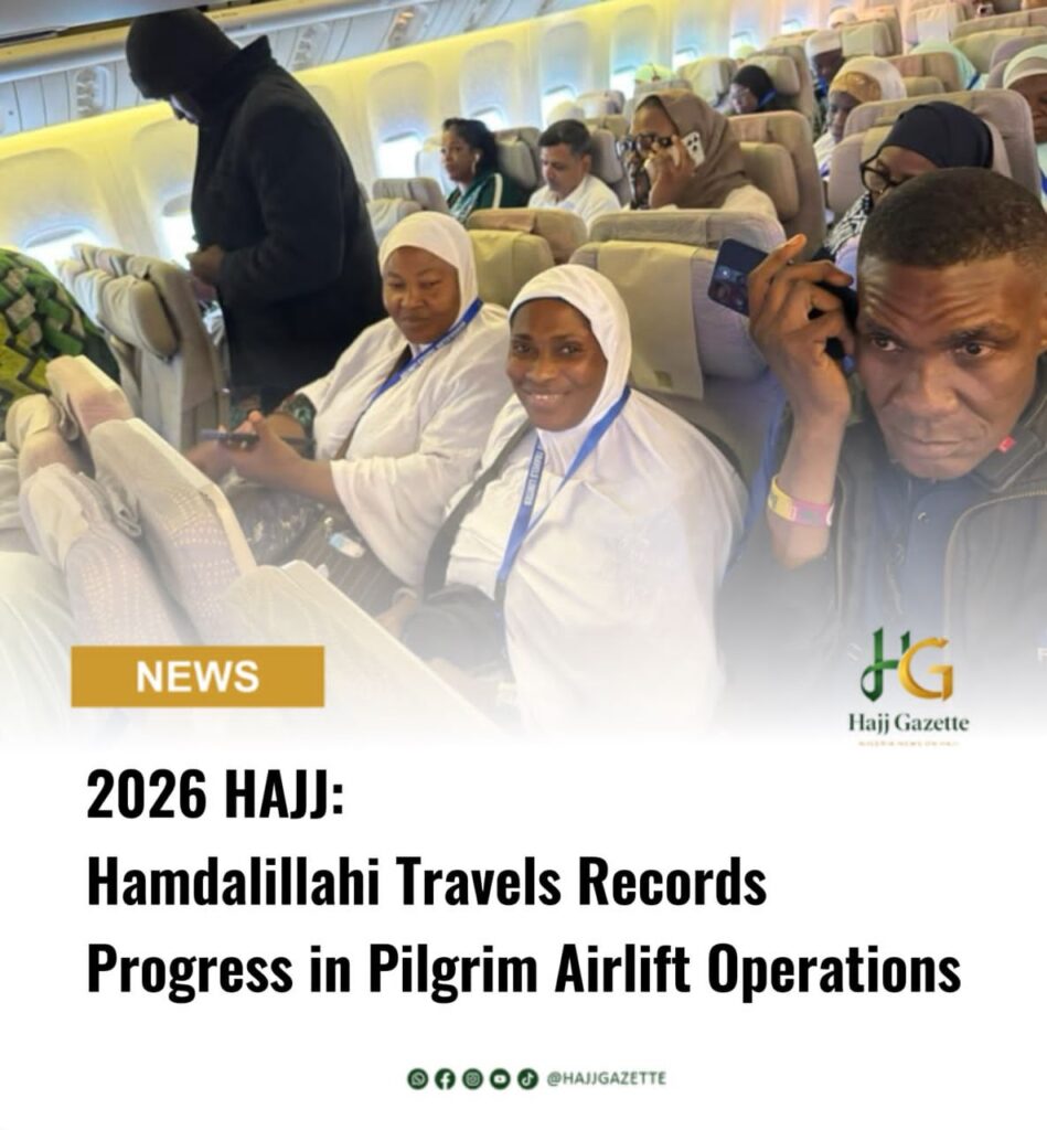 2026 Hajj: Hamdalillahi Travels Records Progress in Pilgrim Airlift Operations