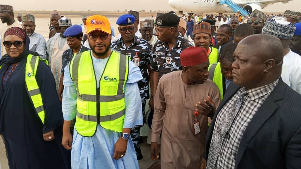 Zamfara Records First Hajj Flight from Gusau International Airport