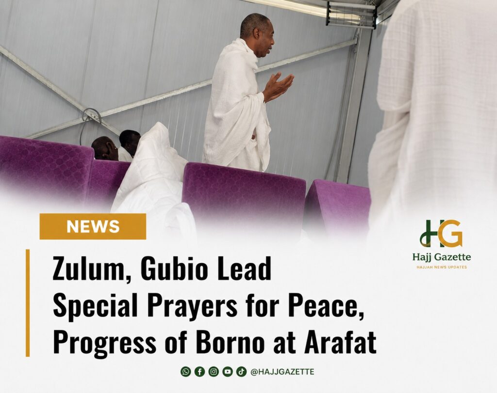 Zulum, Gubio Lead Special Prayers for Peace, Progress of Borno at Arafat