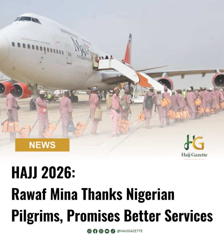 Hajj 2026: Rawaf Mina Thanks Nigerian Pilgrims, Promises Better Services