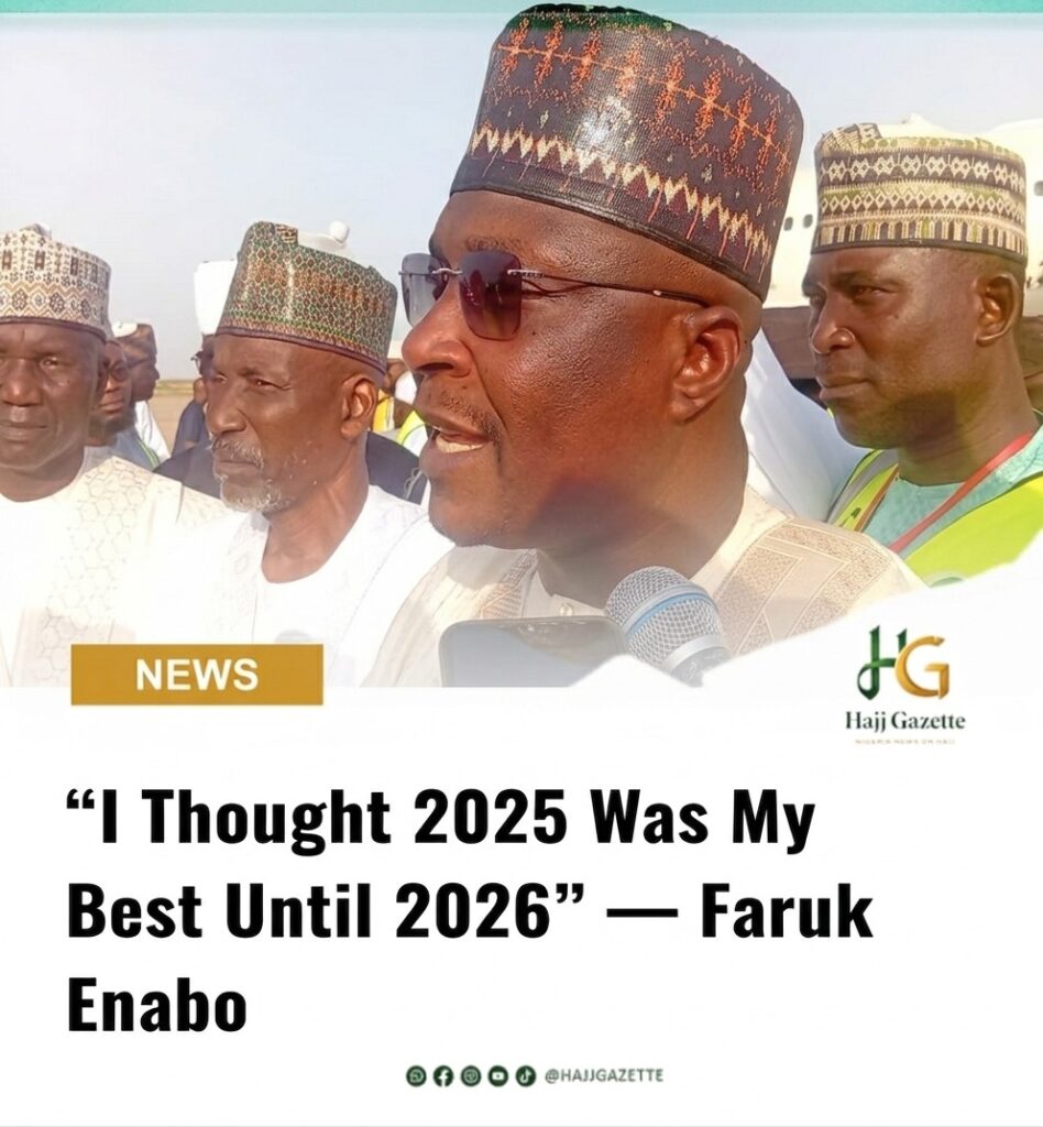 “I Thought 2025 Was My Best Until 2026” — Faruk Enabo