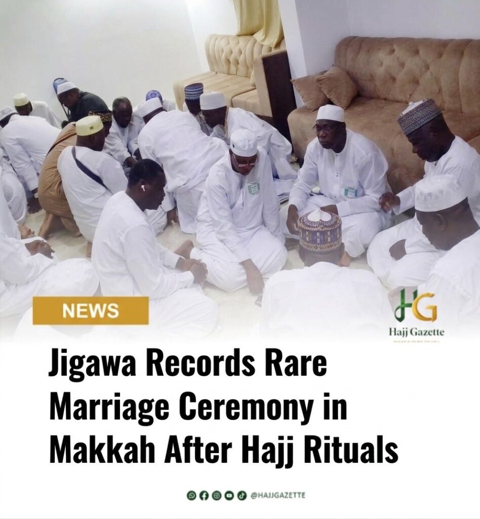 Jigawa Records Rare Marriage Ceremony in Makkah After Hajj Rituals