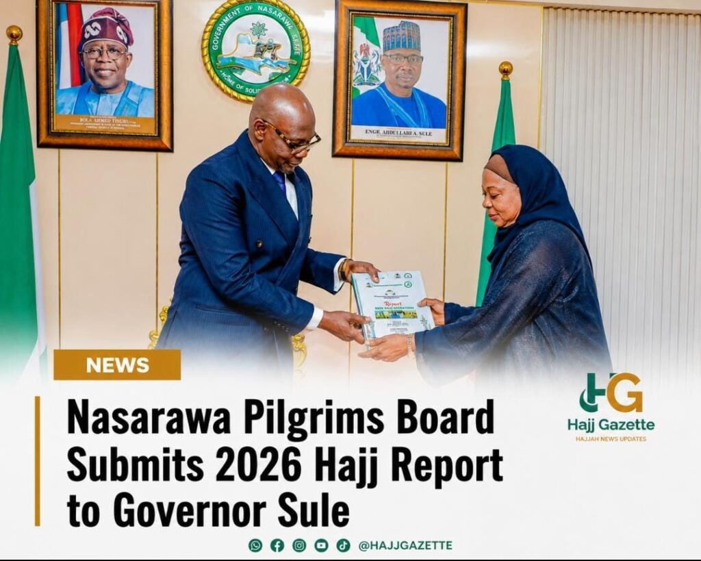Nasarawa Pilgrims Board Submits 2026 Hajj Report to Governor Sule