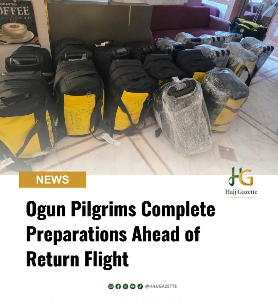 Ogun Pilgrims Complete Preparations Ahead of Return Flight