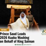 Prince Saud Leads 2026 Kaaba Washing on Behalf of King Salman