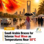 Saudi Arabia Braces for Intense Heat Wave as Temperatures Near 50°C