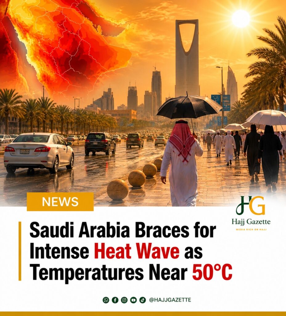 Saudi Arabia Braces for Intense Heat Wave as Temperatures Near 50°C