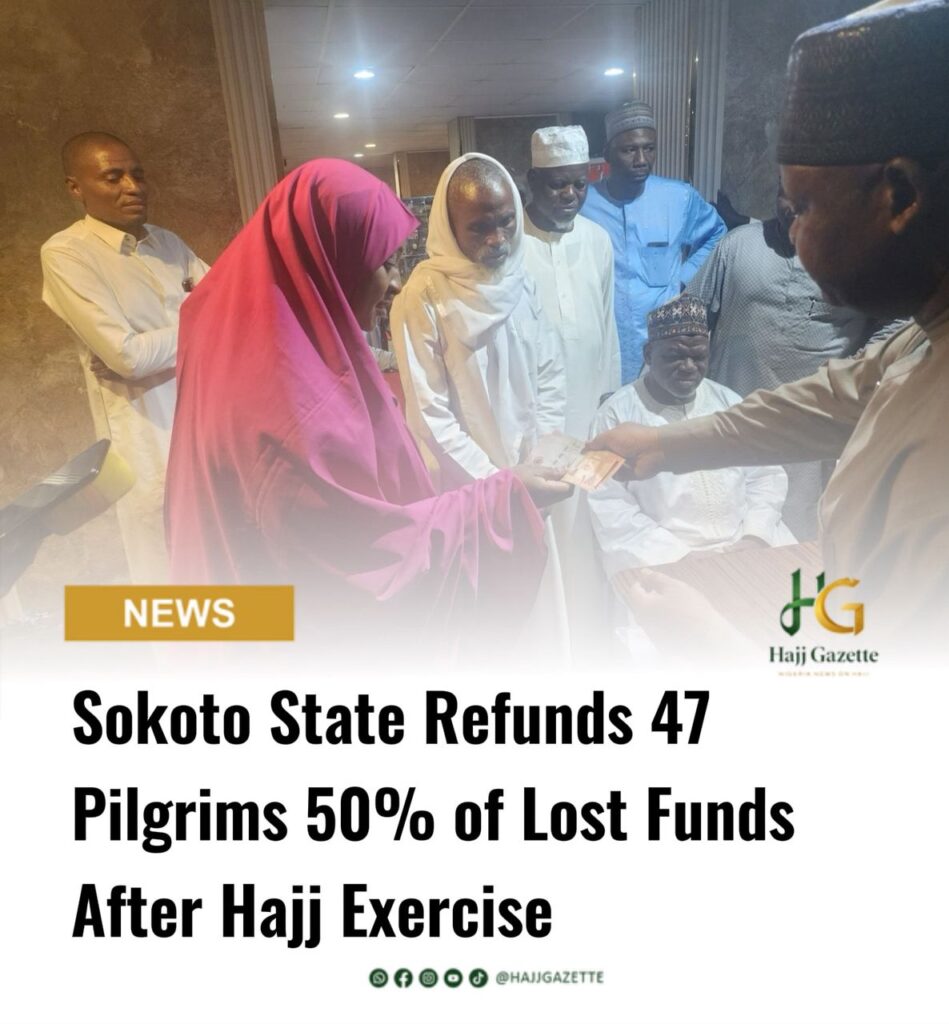 Sokoto State Refunds 47 Pilgrims 50% of Lost Funds After Hajj Exercise