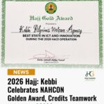 2026 Hajj: Kebbi Celebrates NAHCON Golden Award, Credits Teamwork