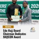 Edo Hajj Board Chairman Dedicates NAHCON Award to Governor