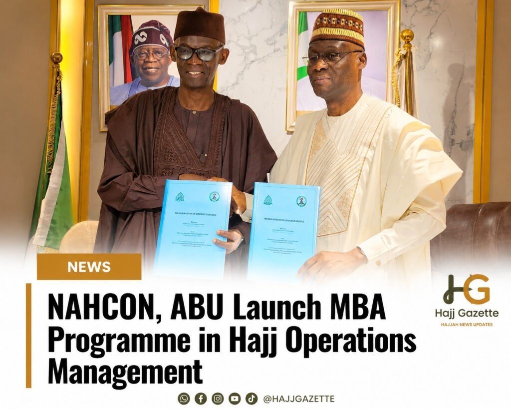 NAHCON, ABU Launch MBA Programme in Hajj Operations Management