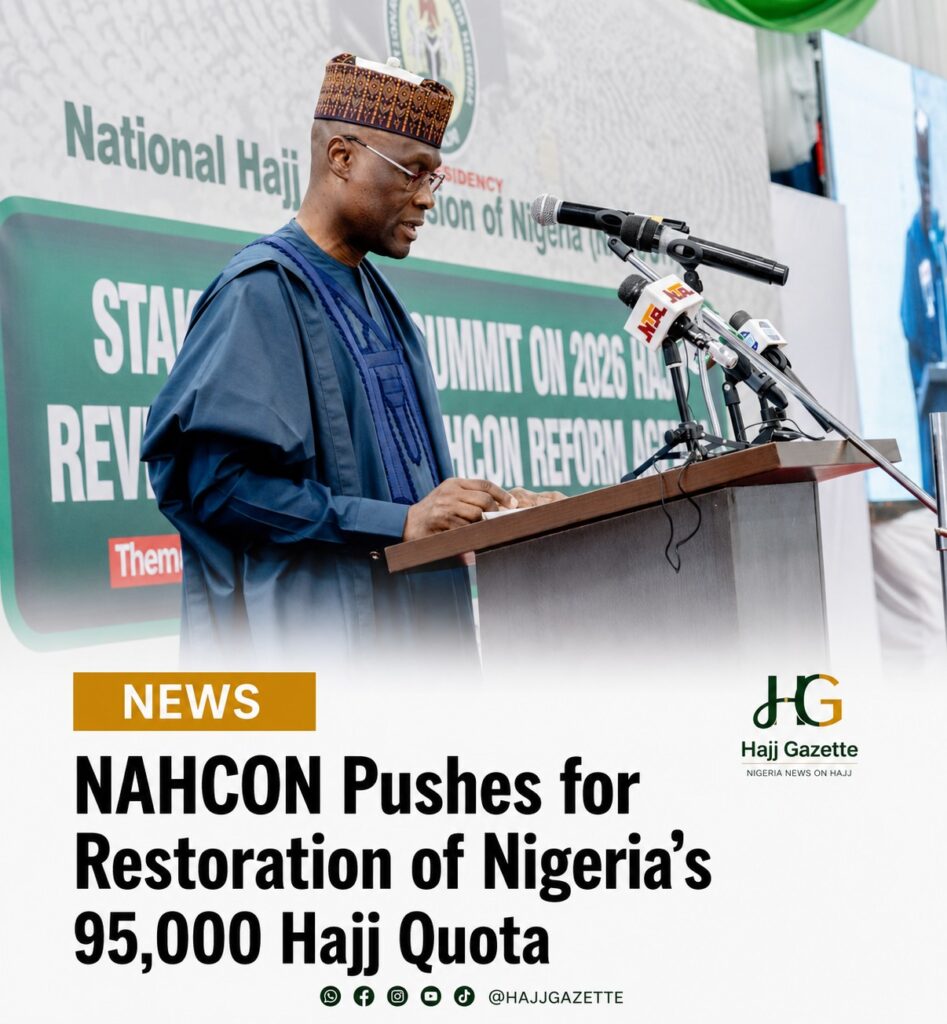 NAHCON Pushes for Restoration of Nigeria's 95,000 Hajj Quota