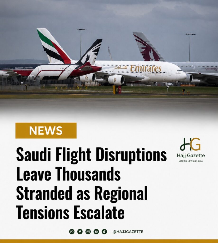 Saudi Flight Disruptions Leave Thousands Stranded as Regional Tensions Escalate