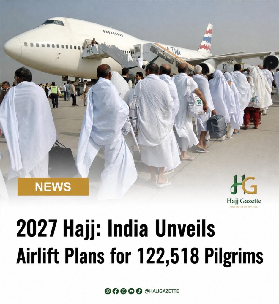 2027 Hajj: India Unveils Airlift Plans for 122,518 Pilgrims
