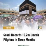  Saudi Records 15.2m Umrah Pilgrims in Three Months