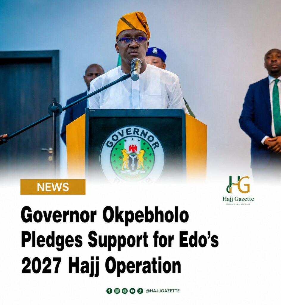 Governor Okpebholo Pledges Support for Edo’s 2027 Hajj Operation