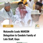 Matawalle Leads NAHCON Delegation to Condole Family of Late Staff, Gaya