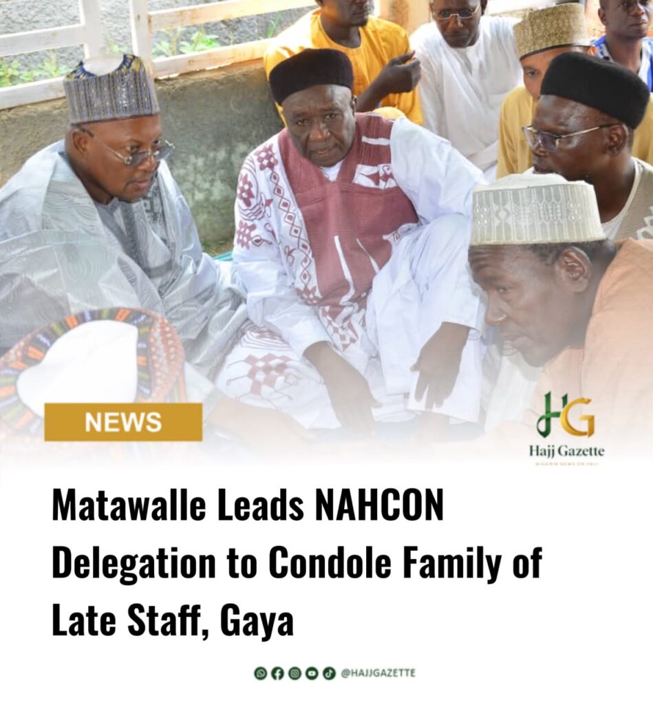 Matawalle Leads NAHCON Delegation to Condole Family of Late Staff, Gaya